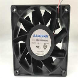 Wholesale fan: 12038 DBA12038B24U DC24V 1.0A 12CM Two-wire violent frequency converter fan