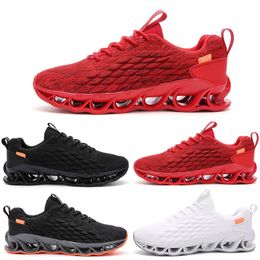 Top Quality running shoes for mens Comfortable cushion Breathable jogging triple black white neon grey Outdoor sports sneakers trainers size 39-45