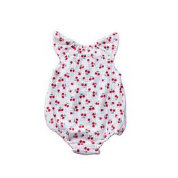 Baby Boy Clothes Toddler Infant Sleeveless Cute Printing Jumpsuits Summer Outfits Newborn Muslin Cotton Linen Baby Girls Rompers G220521