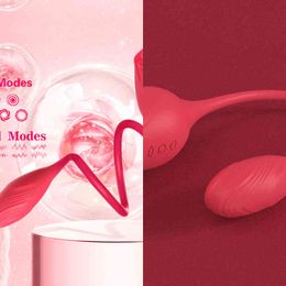 Nxy Vibrators 2 in 1 Drop Shipping Wholesale Sucking Vagina Clitoris Massager G spot Sex Toys Red Rose Vibrator for Women Masturbator 220509