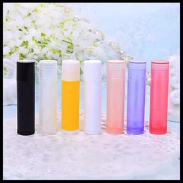 Tube For DIY Lip Balm Tubes Empty Plastic Cosmetics Packaging Tubes Solid Glue Usage Gel Containers Colorful