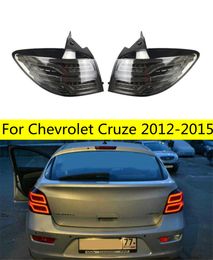 Car Tail Lights For Cruze LED Tail Light 20 09-20 15 Chevrolet Hatchback Rear Fog Brake Turn Signal Lamp