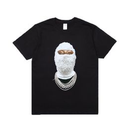 Men's T-Shirts Ih Nom Uh Nit T Shirt Hip Hop Streetwear Diamond Masked Priting Shirts Fashion High Quality Skateboard Cotton T-ShirtMen's