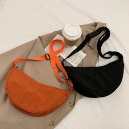 Evening Bags Fashion Nylon Underarm Shoulder For Women Casual Crossbody Hobo Bag Clutch Large Capacity Armpit Handbag PurseEvening