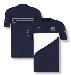 F1 driver T-shirt championship T-shirt short-sleeved racing suit Formula 1 team suit can be Customised