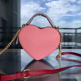 Shoulder Bag Shoppers Tote Bags High Quality Leather Handbag Women Designer Handbags Purses Heart-shaped Ladies Fashion Crossbody Bags