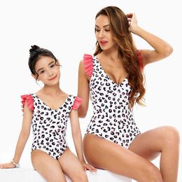 Matching Family Outfits One-piece Ladies Bikini Girl Swimsuit Sets Children's Beachwear ,if you need 2 Swimsuit, please order 2