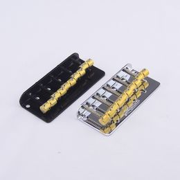 5 Strings Bass Bridge With Brass Saddles Guitar Bridges