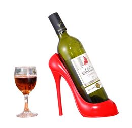High Heel Shoe Wine Bottle Holder Stylish Rack Tools Basket Accessories for Home Party Restaurant Living Room Table Decorations