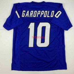 Mit cheap custom New JIMMY GAROPPOLO Eastern Illinois College Stitched Football Jersey add any name number