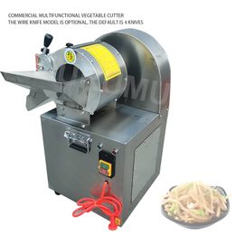 Stainless Steel Food Cutting Machine Onion Pickles Sweet Potato Vegetable Chopper Industrial Kitchen Appliance