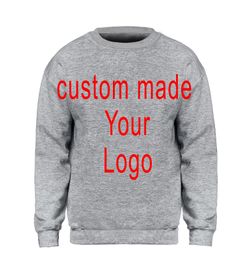 Sweatshirt Men Hoodies Crewneck Custom Made Customise Your Sportswear Streetwear 220614