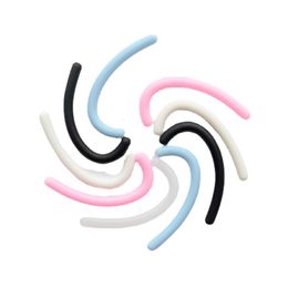 2PCS/Set Elastic Soft Silicone Mask Earmuffs Anti-Slip Anti-Pain Earloop For Mask-Comfortable Ear Protection Hook Invisible Ear