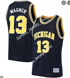 NCAA Michigan Wolverines College Basketball Jersey Nik Stauskas Trey Burke Gary Grant Cazzie Russell Glen Rice Jalen Rose Iggy Brazdeikis Hunter Dickinson Jerseys