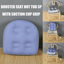 Tub Mat Adult Home Decor Inflatable Cushion Spa Booster Seat Chair Pad 40X37cm Throw Pillow Floor s Y200723