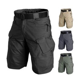 Elastic Waist Cycling Shorts Outdoor Cargo Biker Mtb Mountain Bicycle Downhill Quick Dry Casual 220526