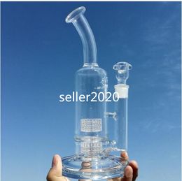 11.8inchs Glass Water Bongs Smoking Glass Pipe Hookahs Bubbler Gravity Dab Rigs with 18mm Bowl Unqiue Oil Bong