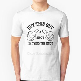 Men's T-Shirts Buy This Guy A S I'M Tying The Knot T Shirt Round Collar Short Sleeve Brides Bitches I Am Not Me