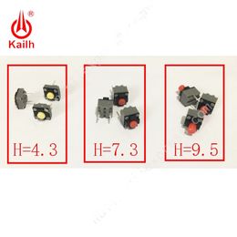 Kailh Mice Micro Switch 4.3/7.3/9.5mm square Silent switch ireless mouse wired DIP microswitch Tact