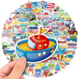 50PCS 150PCS Graffiti Skateboard Stickers Cartoon Vehicle Series For Car Helmet Pencil Case Diary Phone Laptop Planner Decoration Book Album Kids Toys DIY Decals