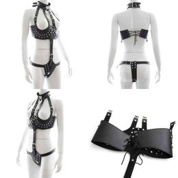 Nxy Sm Bondage Exposed Breast Female Chastity Belt Sex Products Adult Games Slave Bdsm Toys Equipment for Women 220423