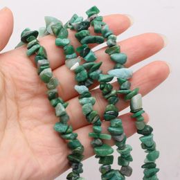 Other Selling Natural Semi-precious Stones Qinghai Emerald Bead Size 5-8mm Length 40 Cm For Making DIY Exquisite Handicraft Gifts Wynn22