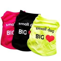 Dog Apparel Pet Clothes Casual Summer Polyester Cool Vest for Small Dogs