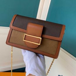 2021 new high quality bag classic lady handbag diagonal bag leather M68746 18.5-12-5