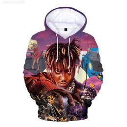 Men's Hoodies & Sweatshirts Rip Juice Wrld 3d Printed Hoodie 999 Hip Hop Sweatshirt Men Women Pullover Hooded Harajuku Oversized