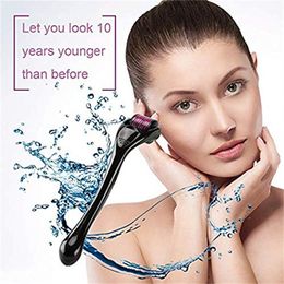 Micro Needle 540 Roller Derma Roller Dermaroller Titanium Eye Massager Stretch Mark Skin Care Instrument Beauty Spa Use