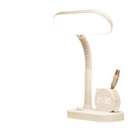 USB Rechargeable lamp Flexible Gooseneck Eye-caring Table Light Touch Control Portable Reading For Children