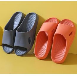 Slippers casual sandals fashion golden letter logo flat bottom ladies fisherman shoes