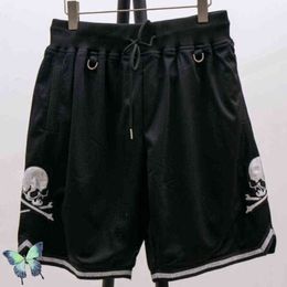 Men's Shorts Heavy Fabric Side Zip Pocket Embroidery Skulls Mastermind Japan MMJ Shorts T220825