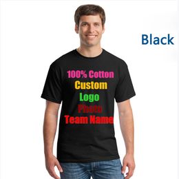 Personalized custom metal hologram cotton men and women loose T shirt team suit parent child outfit 220621