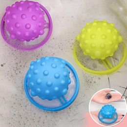 Laundry Products Washing Machine Floating Lint Philtres Net Bag Wool Philtre Hair Remover Fibre Catcher Pet Fur Collector Mesh Pouch BBE13514