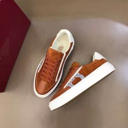 High quality desugner men shoes luxury brand sneaker Low help goes all out Colour leisure shoe style up class are US38-45 KMPI68455