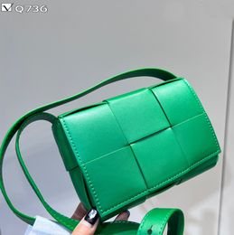 Designer Bags Genuine Leather Cleo Women Tote Crossbody Bags Hobo Luxury Nylon Weave Fashion Wallet Tramp Cases Card Pockets Handbag Shoulder Bag