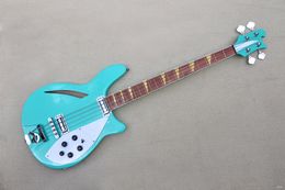 Mint Green 4 Strings Electric Bass guitar with Rosewood Fretboard Chrome Hardware Provide Customised services