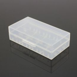 Portable 18650 Battery Storage Boxes Plastic Battery Case Storages Container Pack 2*18650 or 4*18350 CR123A 16340 Batteries