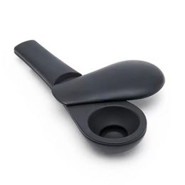 Lowest Fast Delivery Stock 8 Colours Price Custom Logo Metal Smoking Hand Spoon Pipe FY3657 F0414