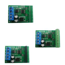 -Smart Home Control 8ch Entrada/salida Digital Switchl Lvttl CMOS RS485 Módulo IO Modbus RTU Board para Relé PLC