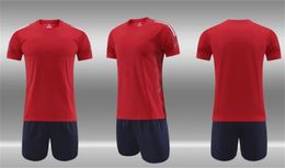 2022 MEN Custom Soccer Jerseys Sets Men's Mesh training Football suit adult custom logo plus number With Shorts Soccer Sets comfortable wear for gym