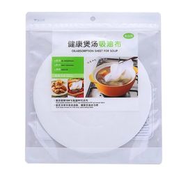 Home kitchen kitchenware soup making non-woven food grade fried blotting paper allows you to eat safely