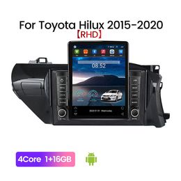 HD Touchscreen 10.1 inch Android Car Video Radio for 2016-2018 Toyota Hilux RHD Bluetooth GPS