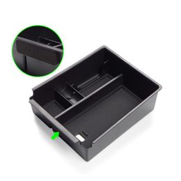 Car Organizer Center Console Storage Box Holder Armrest Tray For DriversCar