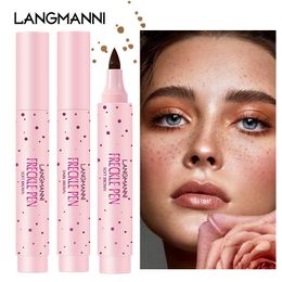 Langmanni Natural Freckle Pen concealer Easy To Color Development Waterproof Long Lasting Dot Spot Pen Face Makeup