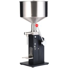 A03 Manual Food Filling Machine 5-70ml Bottler Filler For Liquid and Paste Packaging Equipment Stainless Steel