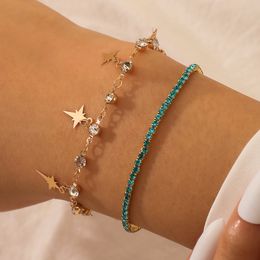 Heart Pendant Neckalce for Women Luxury Pearl Stone Butterfly Flowers Geoemtric Multi-layer Clavicle Chain Jewellery