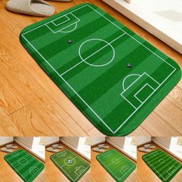 Carpets World Cup Football Field Ground Floor Mat Decor Reusable Washable Rug Carpet Flannel Anti-skid Entry Doormat Bedroom CarpetCarpets