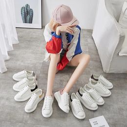 Luxury Designer White Shoes for Women Brand Design White Chunky Sneaker Female Vulcanize Shose Zapatillas Deporte New 35-45